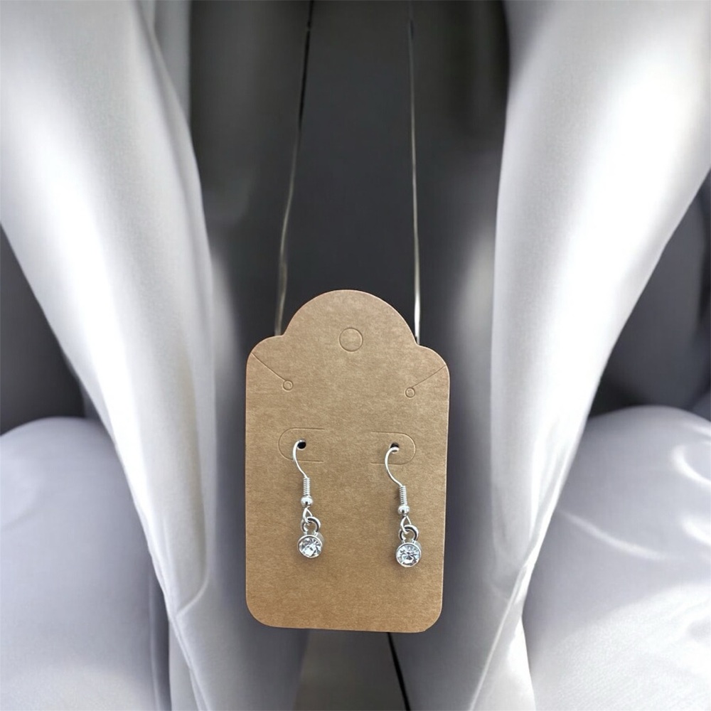 Elegant Silver Drop Earrings